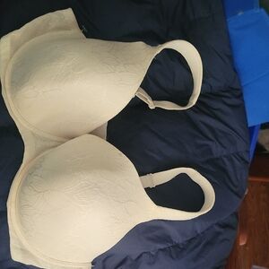 Secret Treasures Cream Floral Bra